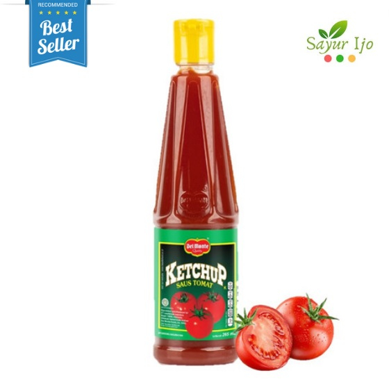 

Del Monte Ketchup Saus Tomat 265 ML / Botol Saos Premium Tomato Sauce Dressing