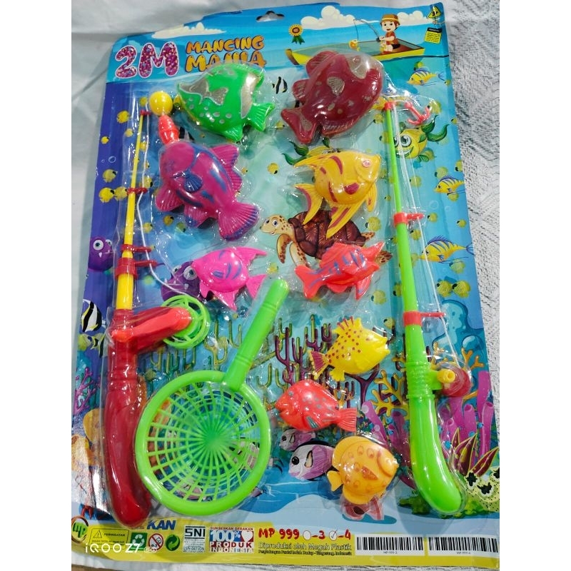 Mainan pancingan ikan 2M mancing mania