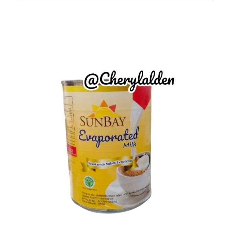 

❤️Chery❤️ Sunbay evaporated milk 380g//susu kental manis