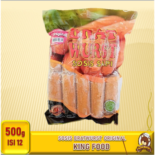 

Kingfood Sosis Sapi Bakar Bratwurst Pendekar Ori Mini Isi 12