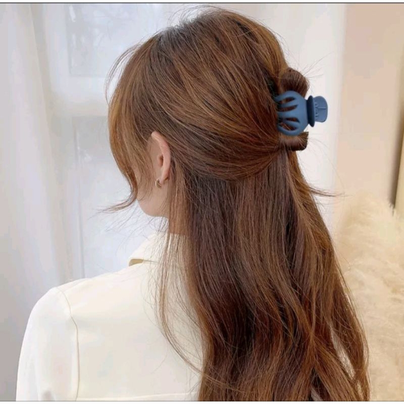 Jedai Doff Korea jumbo  jedai doff premium tebal 7.5cm, jepit rambut impor