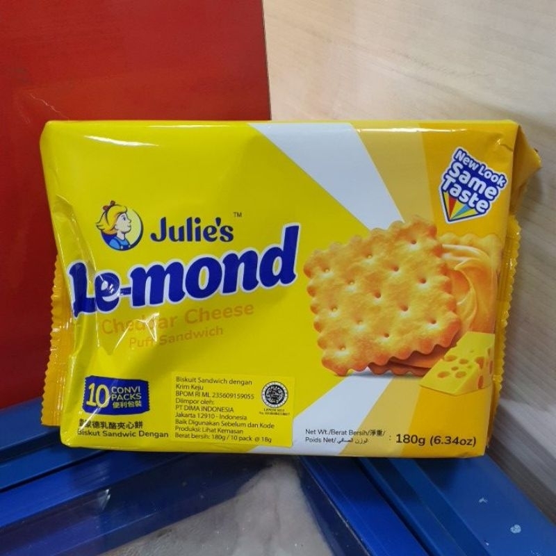 

Julie's Le-mond Puff Sandwich Cheddar Cheese Cream 180gr