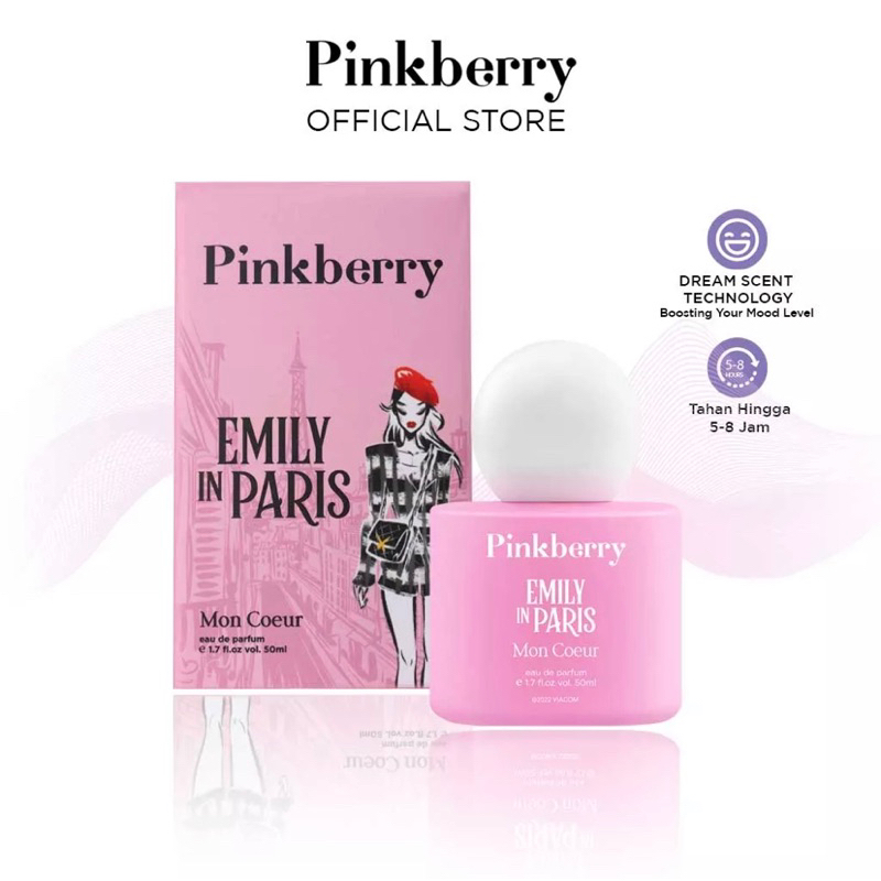 PINKBERRY Eau De Parfume - Twinkle | Wild Berry | Wild Blush | Emily in Paris