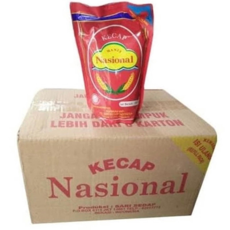 

kecap nasional refill 580 ml / kecap national 580 ml