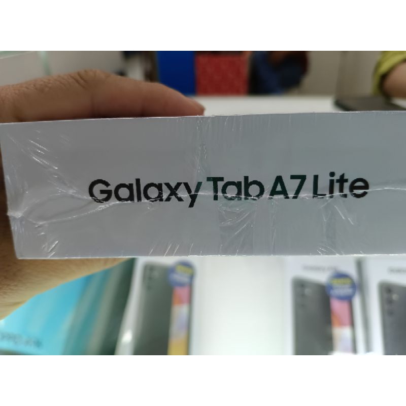 Jual Samsung Tablet A7lite waffi. baru asli segel resmi.