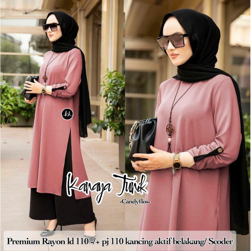 KANAYA LONG TUNIK TERBARU BY KHASMA