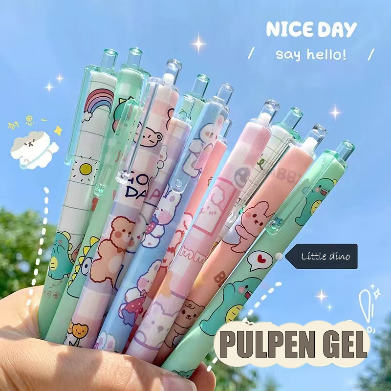 

Pulpen Motif Kartun 0.5mm Bolpoin Karakter Pena Lucu