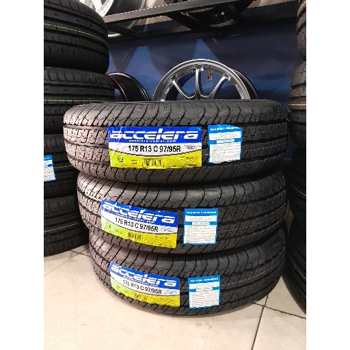 BAN MOBIL PICK UP R13 MEREK ACCELERA ULTRA 5 UKURAN 175 C8 RING 13 BAN KHUSUS MUATAN