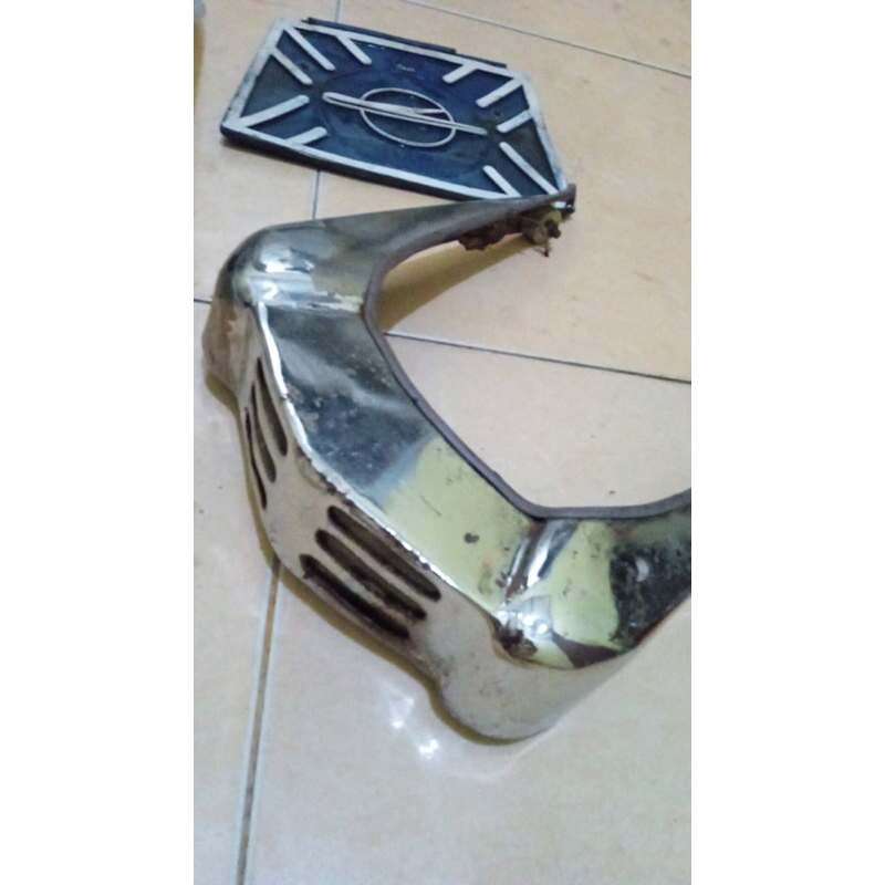 asesoris bemper vespa model vigano belair