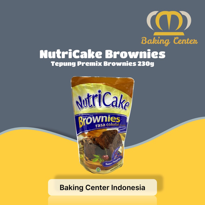 

Tepung Premix Brownies Nutricake 230gr