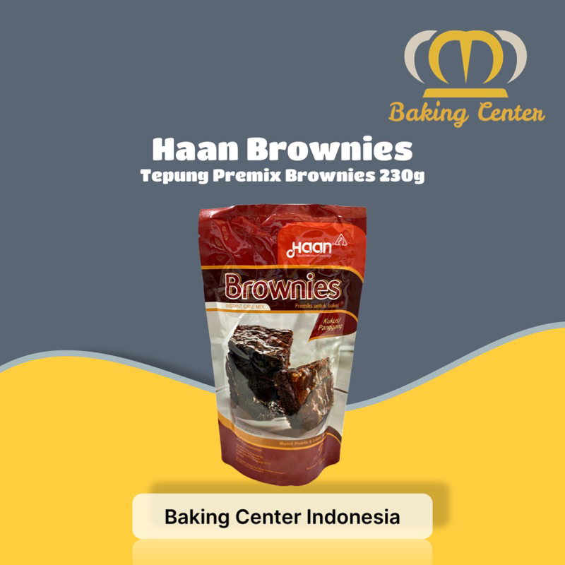 

Tepung Premix Brownies Haan 230gr