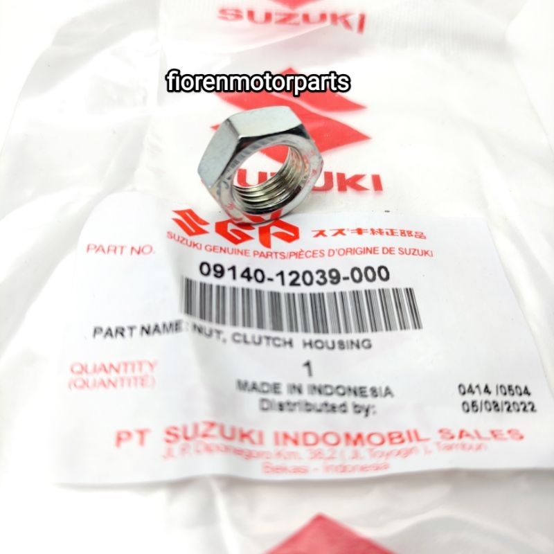 MUR KRUK AS KIRI MUR AS PULLY SPIN SKYDRIVE SKYWAVE HAYATE 12MM KUNCI 17 09140-12039-000 ORIGINAL SG