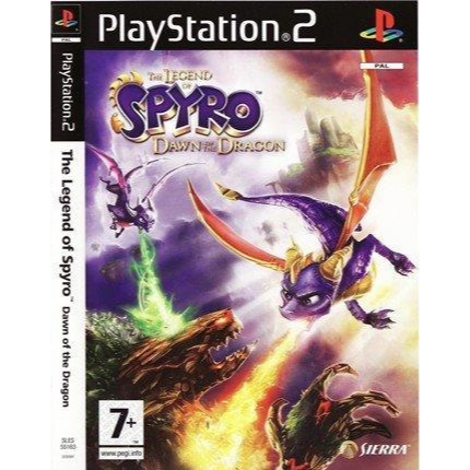 KASET DVD GAME PS2: THE LEGEND OF SPYRO DAWN OF THE DRAGON