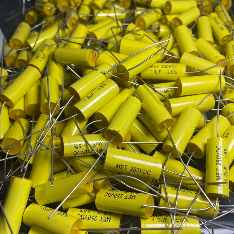 kapasitor 1uf 250v MET hitano kapasitor bipolar audiophile