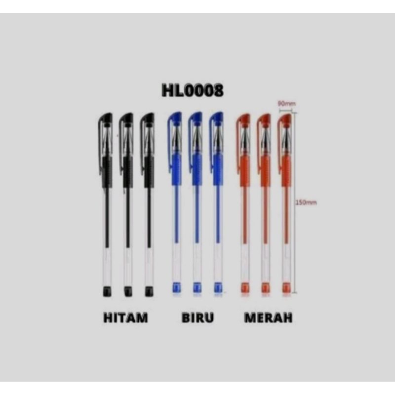 

HL0008 - PENA GEL MIMI 0.5MM PULPEN INTERNATIONAL BALPOIN