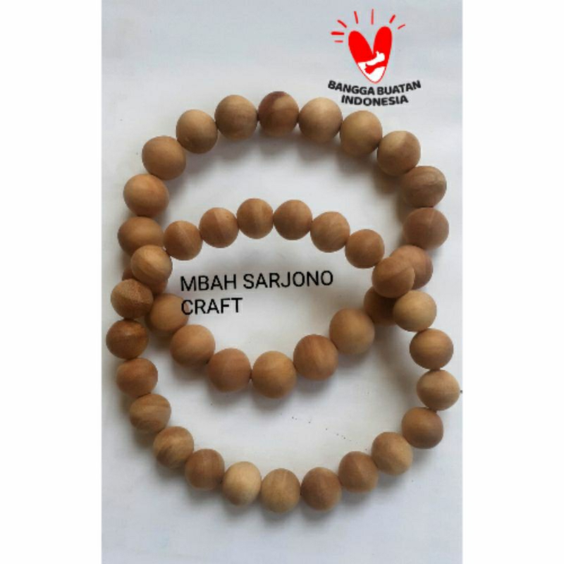 Gelang Cendana Kupang NTT Wangi Alami Super 8-10mm/Sandalwood Kupang Beads/Gelang Cendana Asli/Cenda