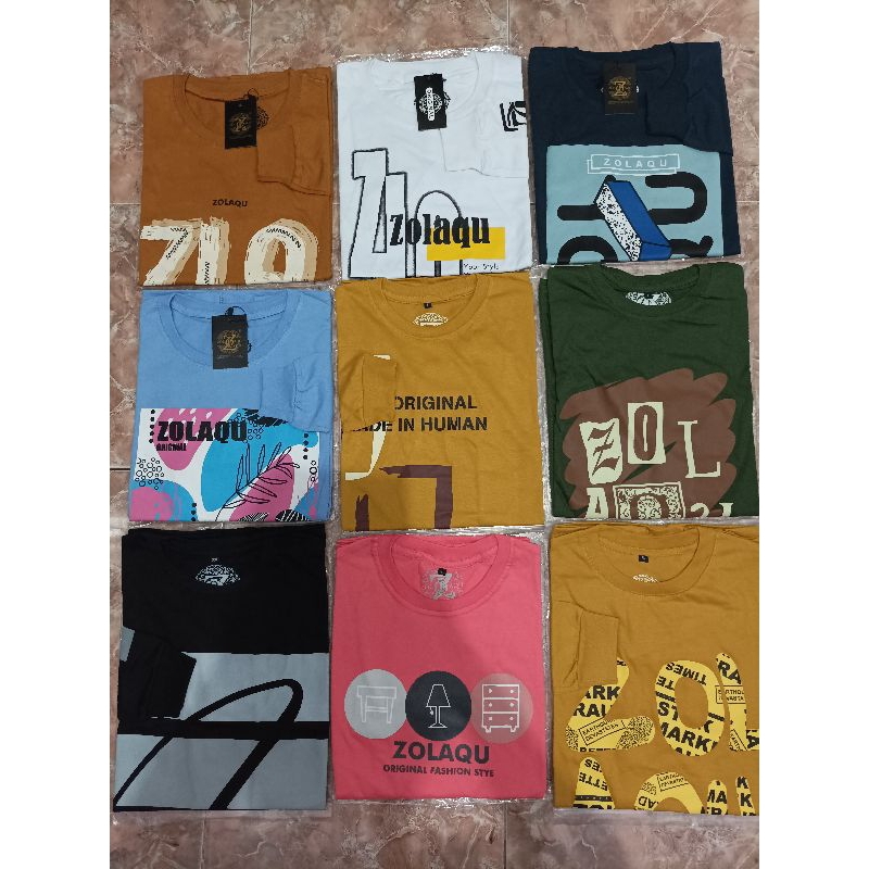 RinE45 Kaos wanita ZOLAQU size [ M. L. XL. XXL ] lengan panjang ORIGINAL / kaos senam wanita viral /