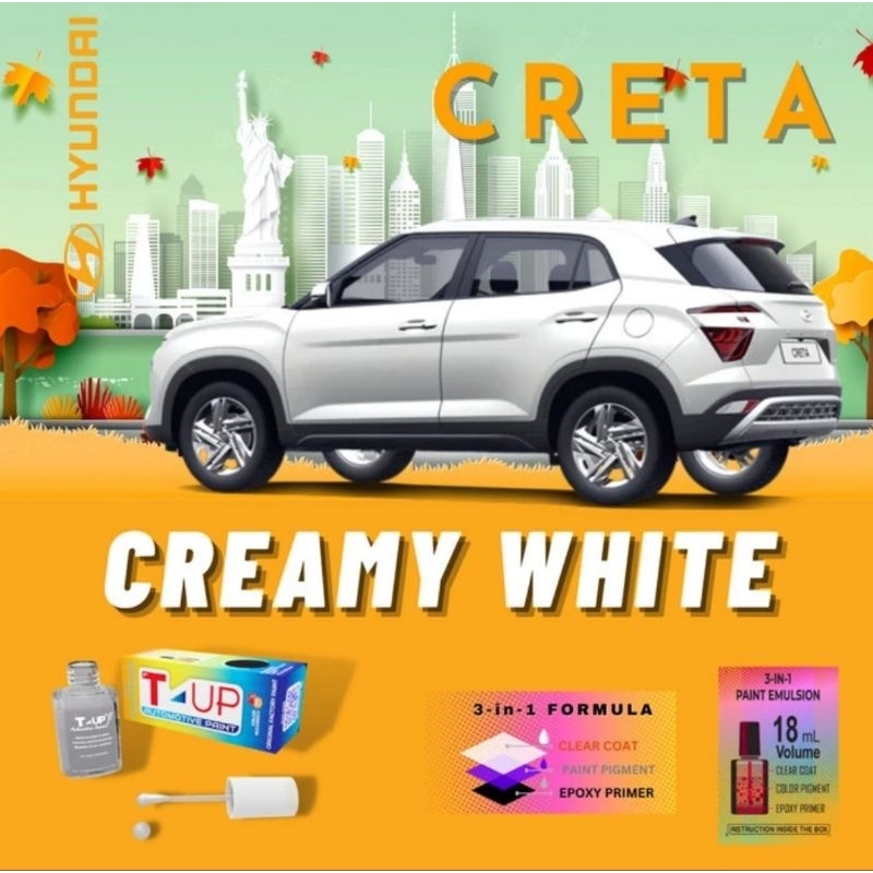 cat oles hyunday creamy white hyundai palisade contoh contoh cat hyundai creta putih cat oles white hyundai stargazer white