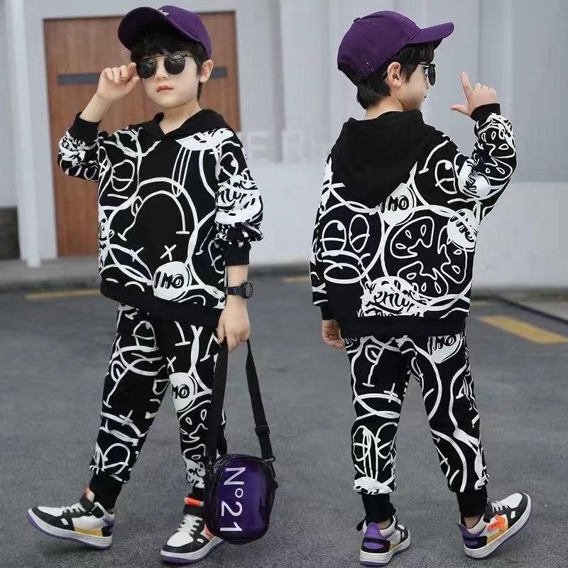 setelan anak jogger hoodie