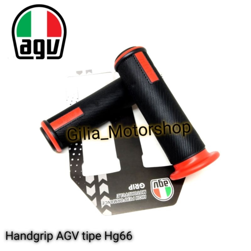 Handgrip Grip AGV tipe HG66 High Performance Motocycle