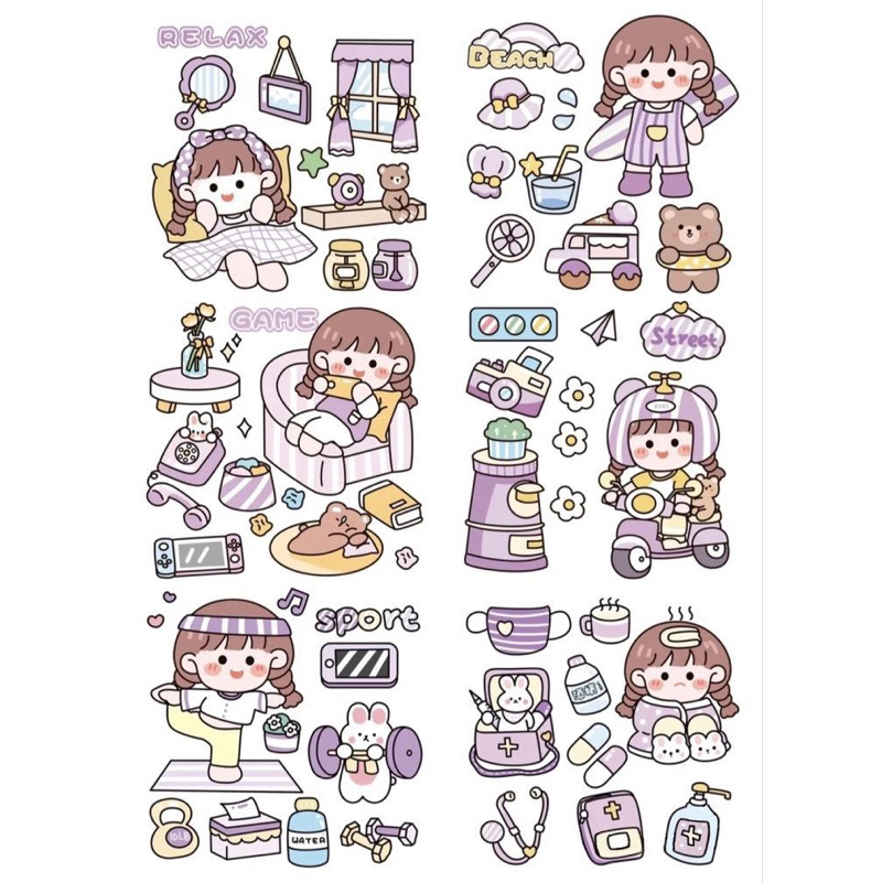 

sticker momo 5pcs