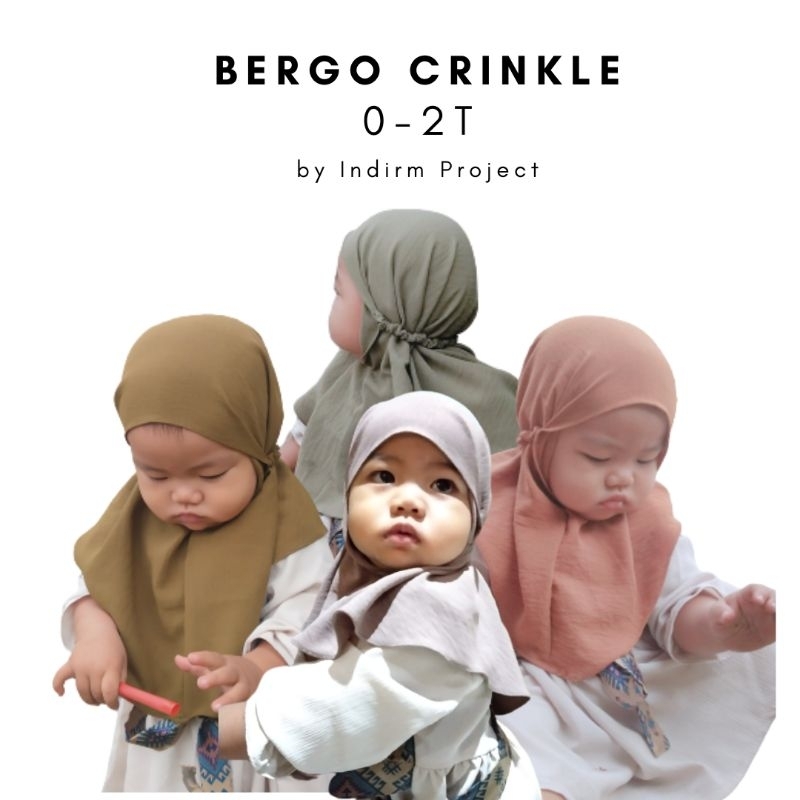 BERGO CRINKLE BABY/BERGO BABY/BERGO ANAK/BERGO CRINKLE