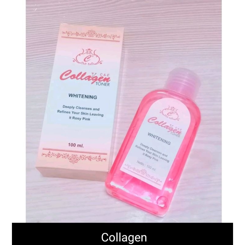 Toner Collagen Whitening 100ml Produk 100% ORIGINAL ASLI / Toner Colagen 100% ORI