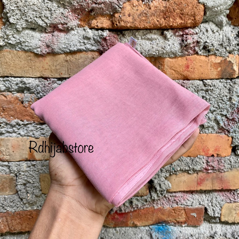 hijab segiempat paris / catton paris old | red rose | azara | varisha-Peach