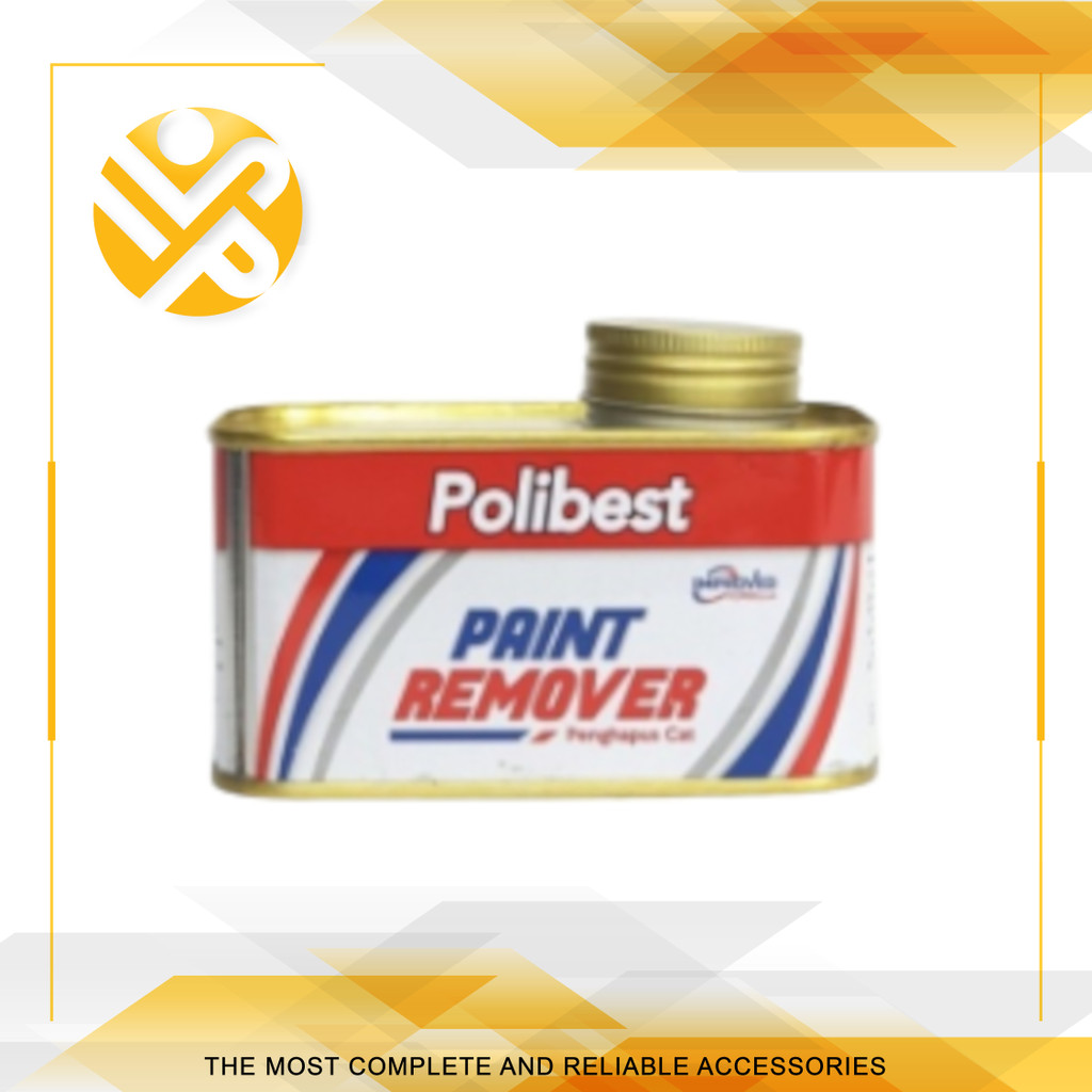 Polibest Paint Remover Pengelupas Cat Besi Dan Kayu 200cc