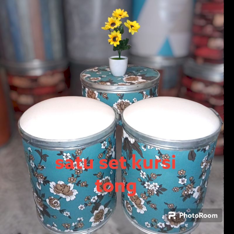 TERMURAH SATU SET KURSI TONG + BUSA KURSI 2 MEJA1 FREE ONGKIR JABODETABEK