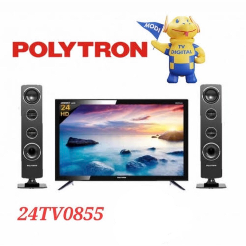 LED POLYTRON PLD24TV0855 / LED POLYTRON DIGITAL TV 24” / PLD 24 TV 0855
