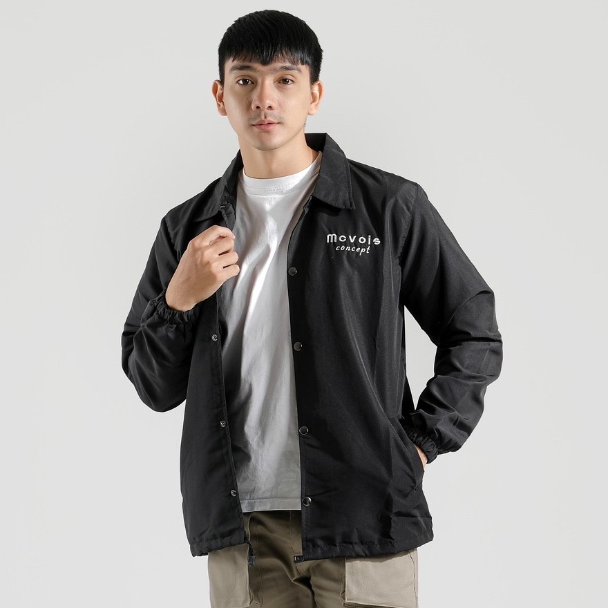 Jaket Pria Coach Original Brand McVois Bordir High Quality Premium Distro (Bisa COD)