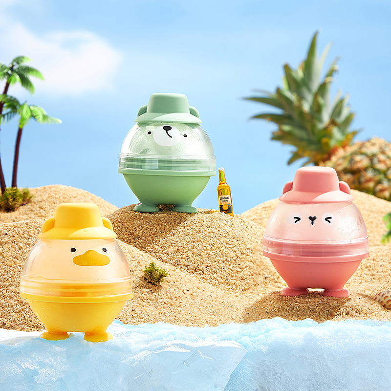 Mi.more Es Ball Maker Cetakan / Whiskey Spherical Ice Cube Light Bulbs Cetakan Bar Tools