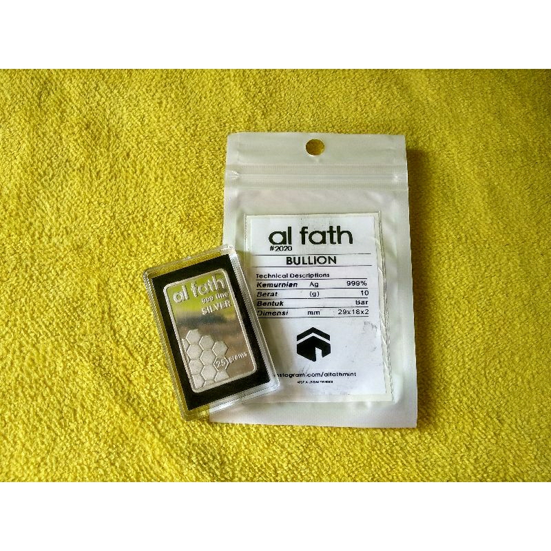 Perak batangan Al Fath 25 gr