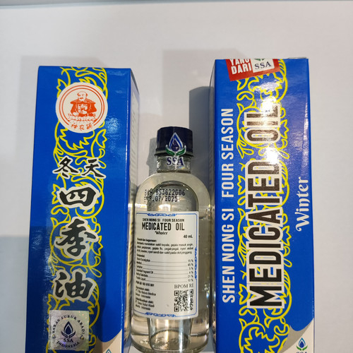 Shen Nong Si Winter Medicated Oil 40 ml || Medicated oil
