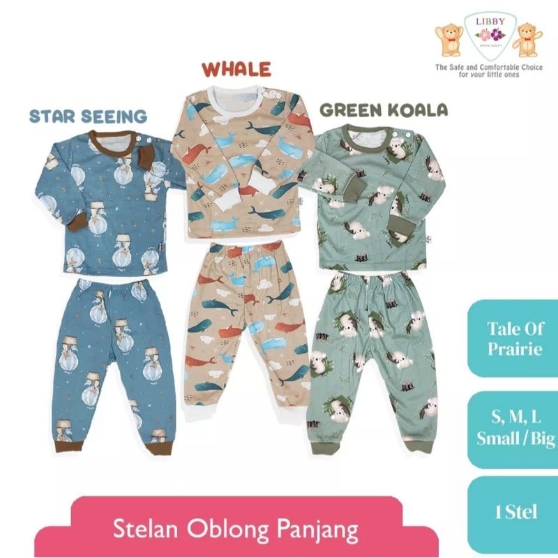 Setelan panjang libby setelan piyama libby panjang setelan baju bayi