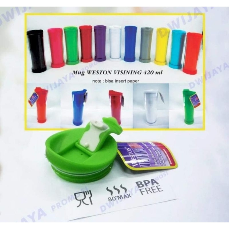 TUMBLER WESTON VISINING MUG 420 ML