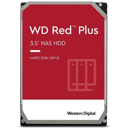 Harddisk HDD WDC 4TB SATA RED Plus - Hardisk WD RED Plus 4TB 3.5 Inch SATA