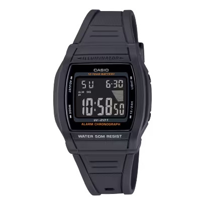 CASIO W-201-1B W 201 1B ORIGINAL GARANSI RESMI