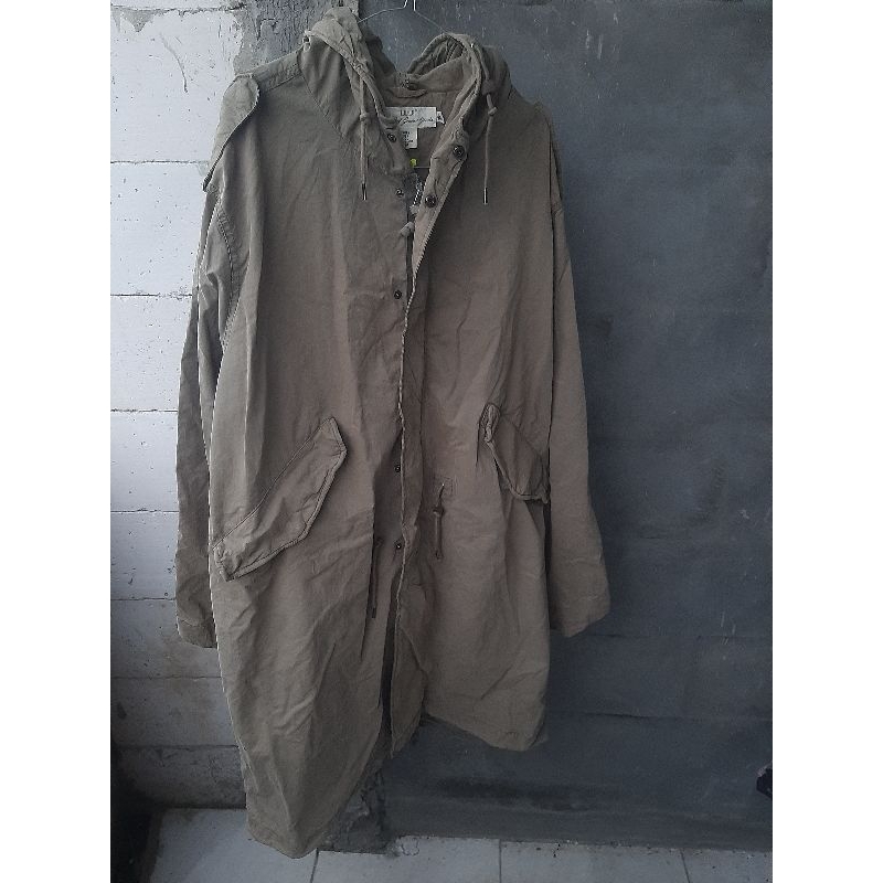 JAKET PARKA H&M LOGG PANJANG UNIORIGINAL