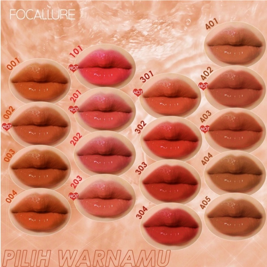 BPOM Jelly Clear Dewy Lip Tint Tahan lama Lipstick