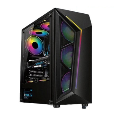 Casing Gaming Raptor 1656 + 3 Fan RGB