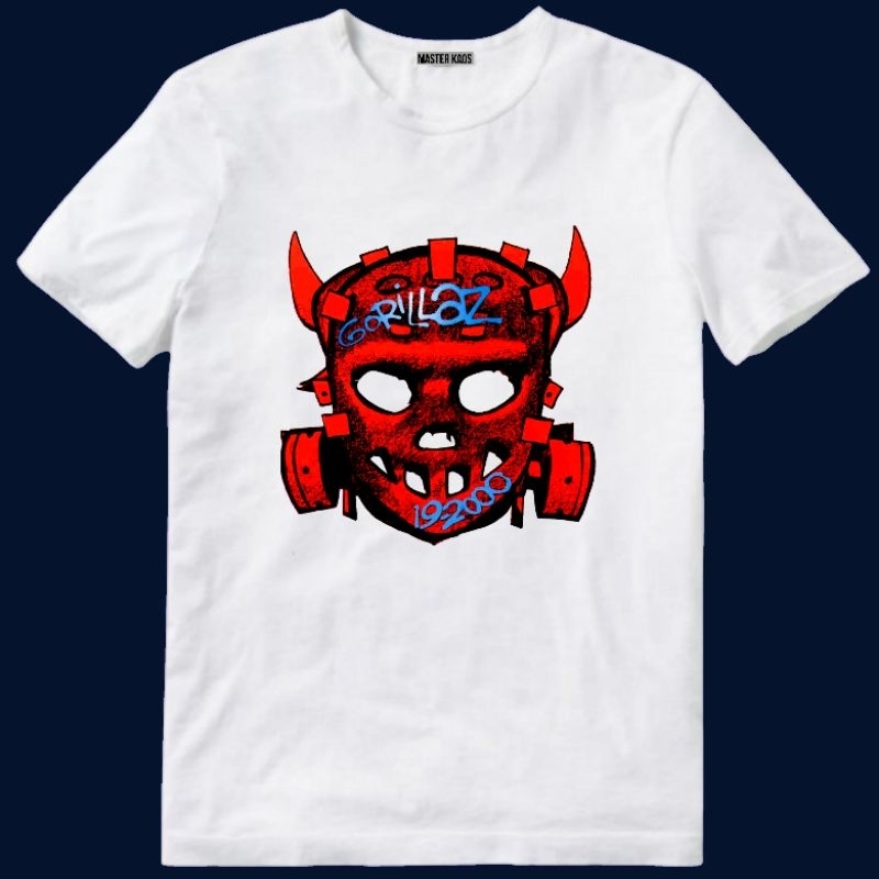 Baju Kaos Tshirt Pria Laki Cowok Cewek Unisex Band Gorillaz D-Sides G-Sides G CollectionbThe Now Now