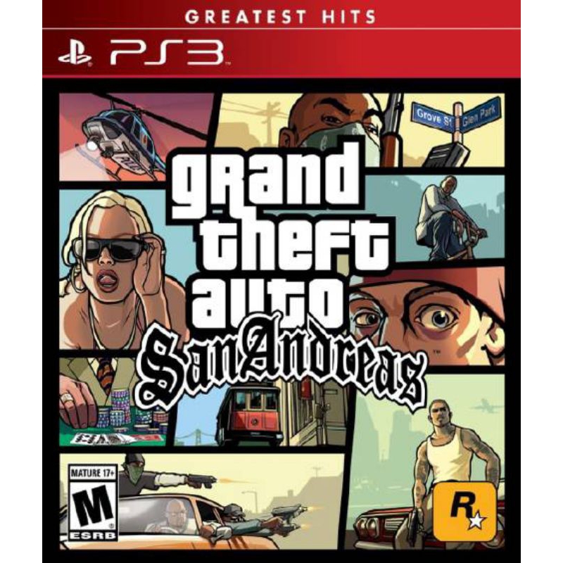 Game GTA SAN ANDREAS PS3 CFW/HEN VIA LINK EMAIL