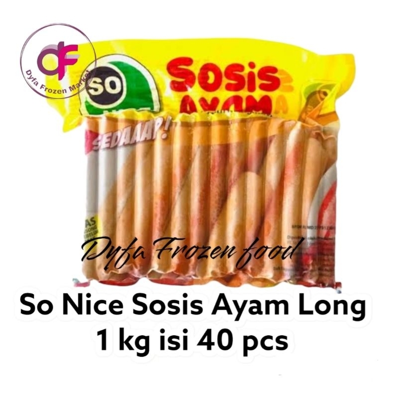 

So nice Sosis ayam 1 kg