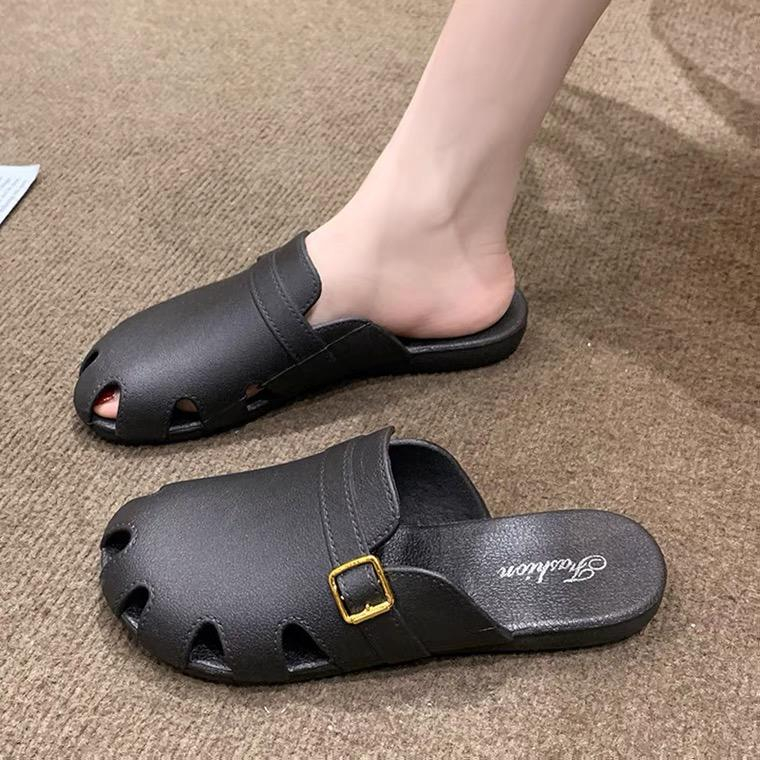 Sandal Wanita Flat SYERA Jelly Import YXL2 - 2210 / SAndal Selop Wanita Karet Korea