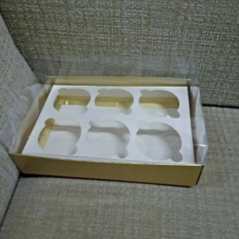 

Kotak cupcake isi 6