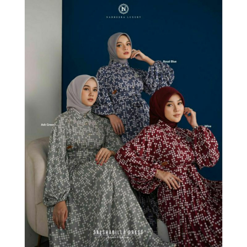 Salshabilla Dress By Nadheera Luxury