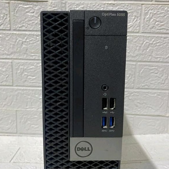 PC DELL OPTIPLEX 5055 SFF RYZEN 5 PRO 2400G RAM 8GB SSD 256GB MURAH LEBAY