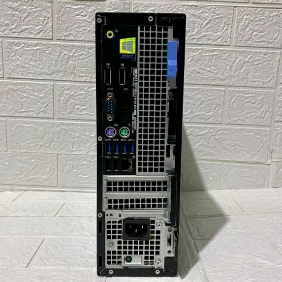 PC DELL OPTIPLEX 5055 SFF RYZEN 5 PRO 2400G RAM 8GB SSD 256GB MURAH LEBAY